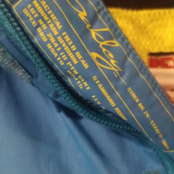 Oakley Snowboard Jacket Blue Men's Small Nitro Fuel 2 Vented Shell Tactical - Picture 6 of 6